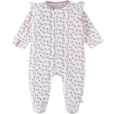 Pyjama velours aqua coeur (3 mois)  par Noukie's