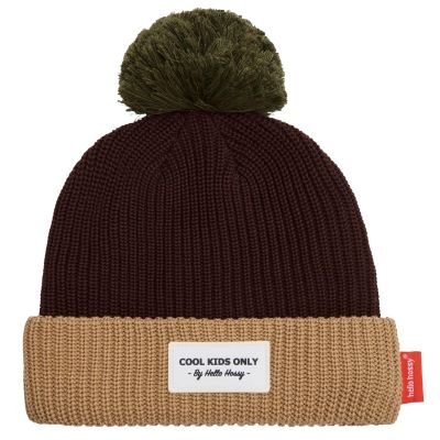 Bonnet Color Block Pistachio (9-18 mois) Hello Hossy