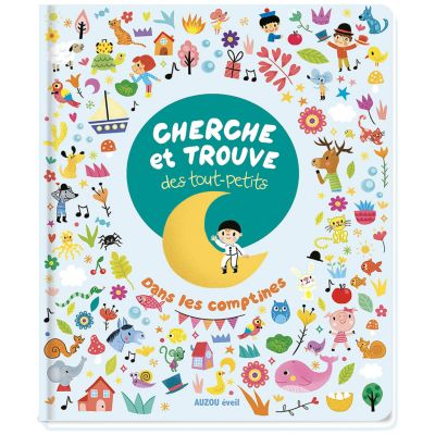 Livre cherche et trouve des tout-petits Comptines Auzou Editions