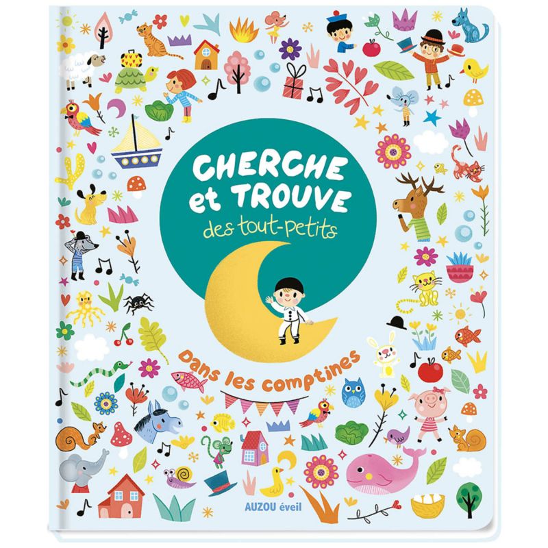 Livre cherche et trouve des tout-petits Comptines Auzou Editions Produit 1