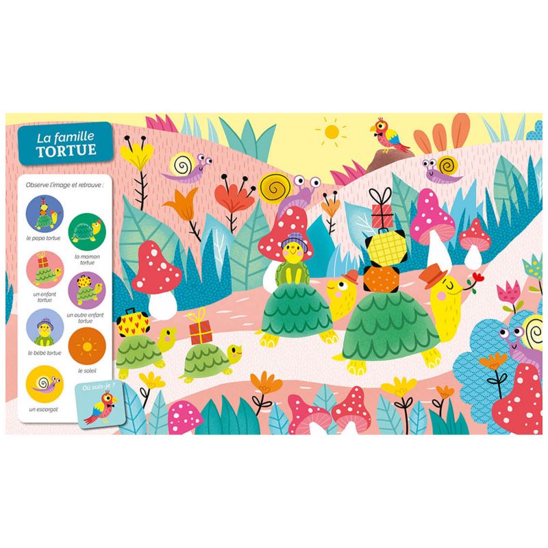 Livre cherche et trouve des tout-petits Comptines Auzou Editions Produit ouvert 2