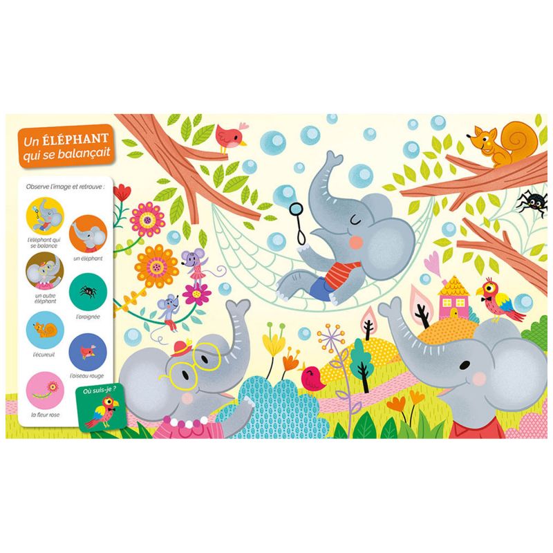 Livre cherche et trouve des tout-petits Comptines Auzou Editions Produit ouvert 4