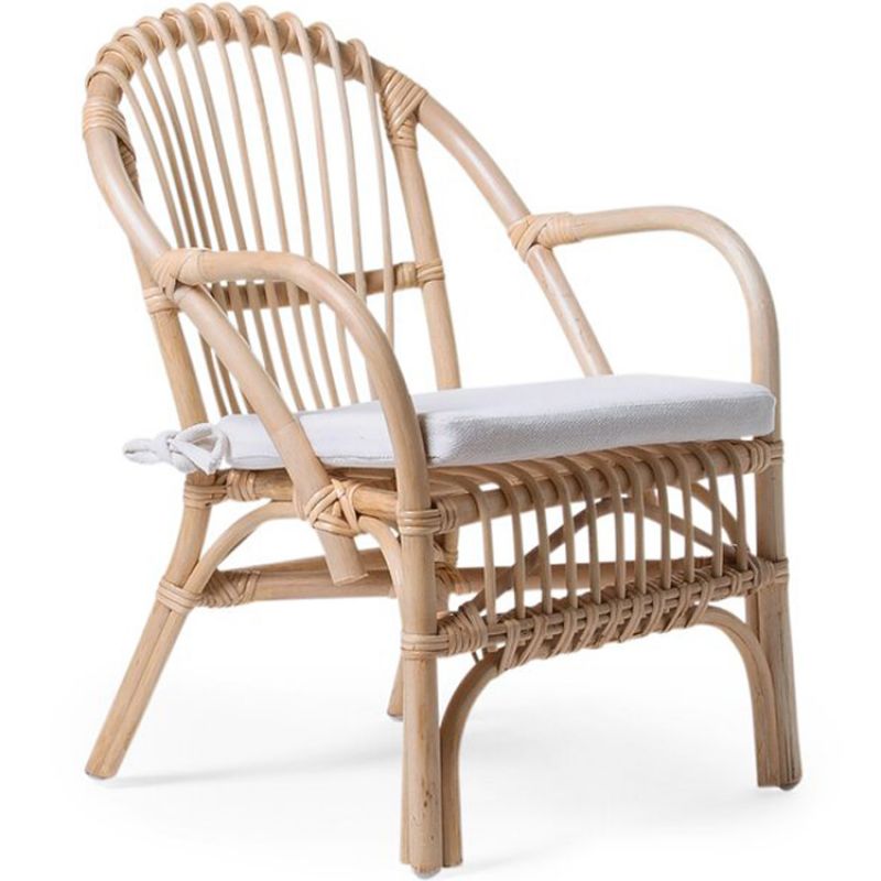 Fauteuil enfant en rotin Childhome