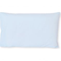 Taie d'oreiller en coton Bleue (40 x 60 cm) - Trois Kilos Sept