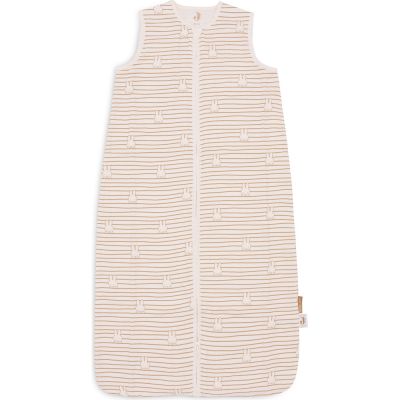 Gigoteuse gaze de coton Miffy Stripe Biscuit TOG 0,5 (3-6 mois)  par Jollein