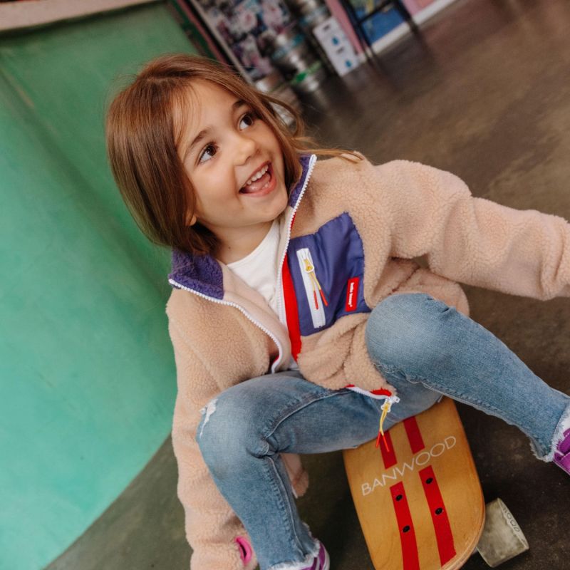 Veste polaire Plum Beige (7-9 ans) Hello Hossy Ambiance 5