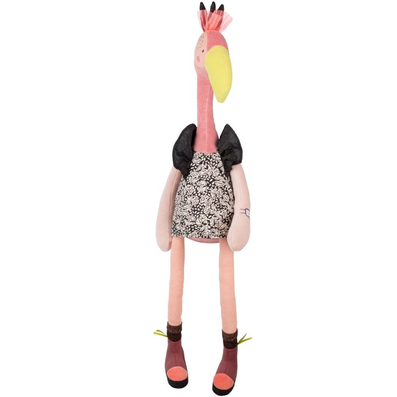Poupée souple flamant rose Violette Les Broc'&rolls (54 cm) Moulin Roty