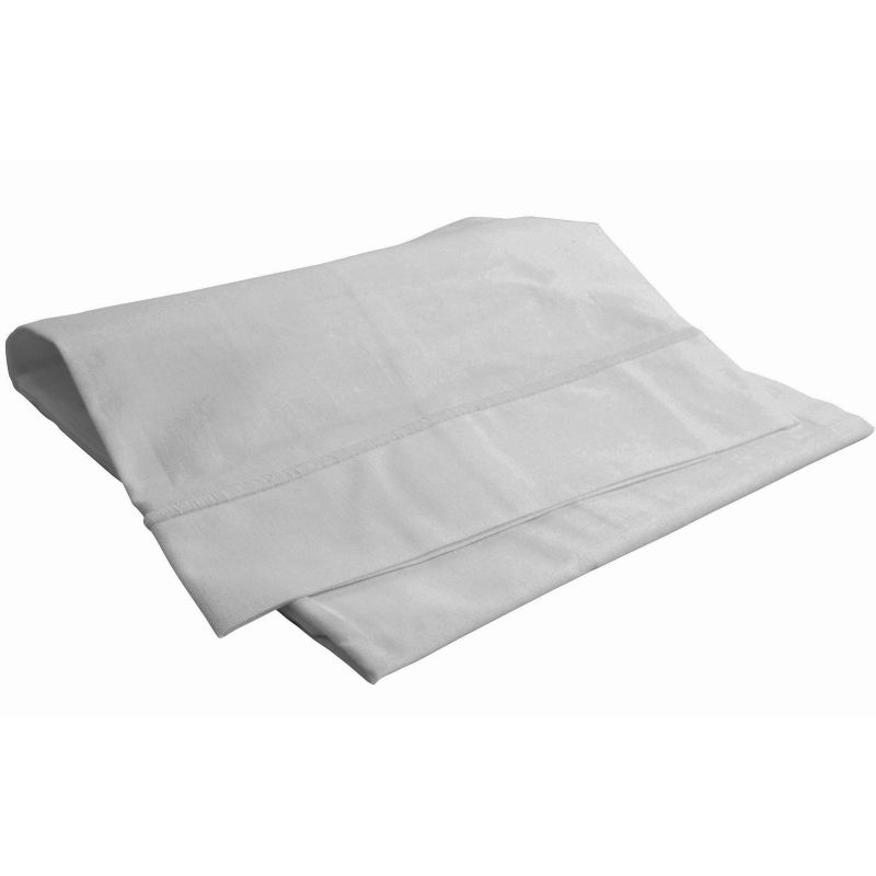 Taie d'oreiller gris perle (40 x 60 cm)  Domiva