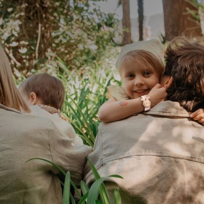 Bracelet anti-moustique à la citronnelle et 2 recharges lapin