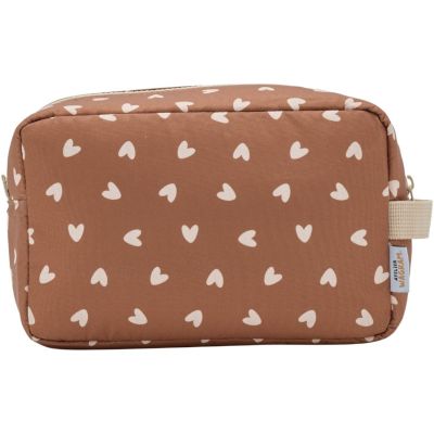 Trousse de toilette Cœurs Beige Atelier Wagram