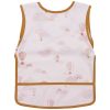 Bavoir intégral en tissu imperméable souple montgolfières crème et camel BB & Co Produit 1