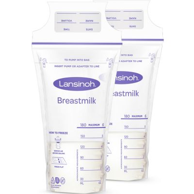 Sachets de conservation du lait maternel (25 sachets) Lansinoh