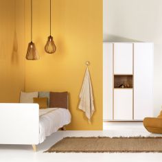 Lit bébé évolutif Loft White (140 x 70 cm)