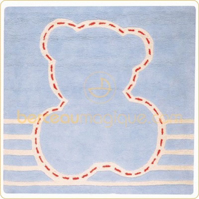 Tapis ourson Blue Kaloo