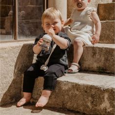 Attache sucette Wonderland Bleu