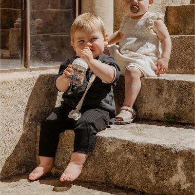 Attache sucette Wonderland Bleu