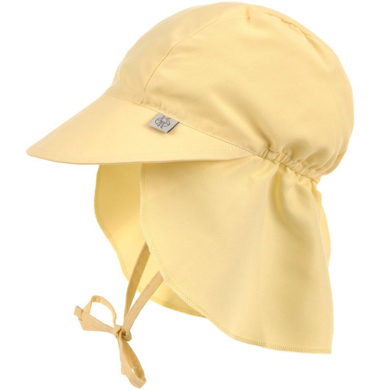 Casquette protège nuque anti-UV jaune pâle (1-3 ans) Lässig Produit 1