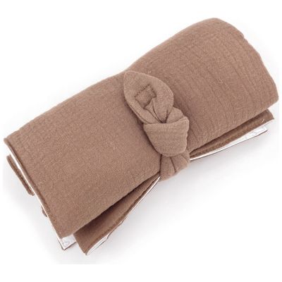 Tapis à langer nomade Knot Caramel Glacé Babyshower