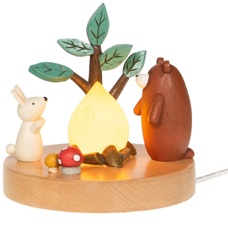 Veilleuse à brancher feu de camp (12 cm) Amadeus Les Petits Produit 1