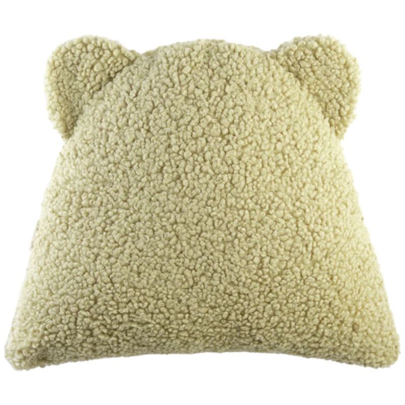 Coussin ours Matcha molletonné Wigiwama Produit 1