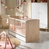 Lit bébé évolutif Little big bed Acces bois blanc (70 x 140 cm)  par Sauthon mobilier
