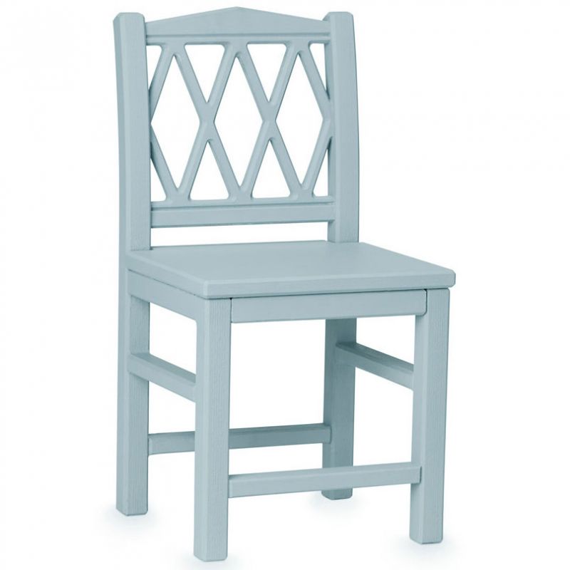 Chaise enfant Harlequin bleue Cam Cam Copenhagen