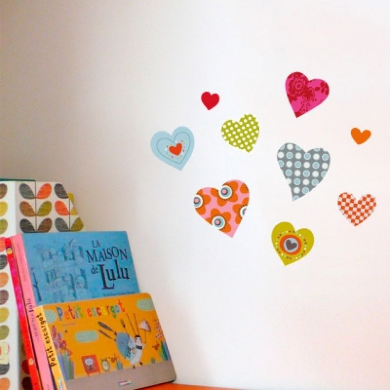 Stickers Petits coeurs Série-Golo