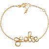 Bracelet chaîne Jolie goldfilled jaune - Padam Padam