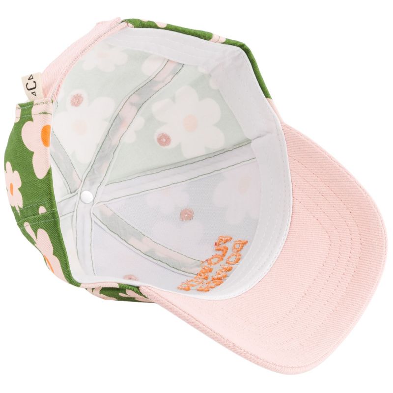 Casquette enfant Flower Power vert (9-24 mois) Chamaye Produit 4