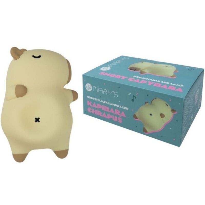 Veilleuse sonore rechargeable Breathing Capybara Mary's Packaging 4