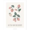 Affiche fraise Strawberry (30 x 40 cm) - Lilipinso