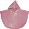 Poncho de bain cygne vieux rose personnalisable (0-5 ans) L'oiseau bateau Produit 1
