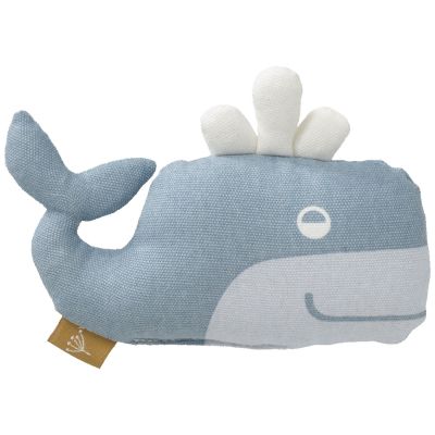 Hochet peluche Whale Fresk