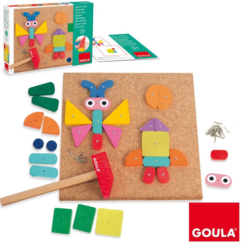 Jeu à encastrer Mes premiers bricolages Goula