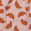 Serviette élastiquée en double gaze croissants et verso toffee BB & Co Produit 2