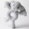 Hochet Bashful Lapin Silver (18 cm)  par Jellycat
