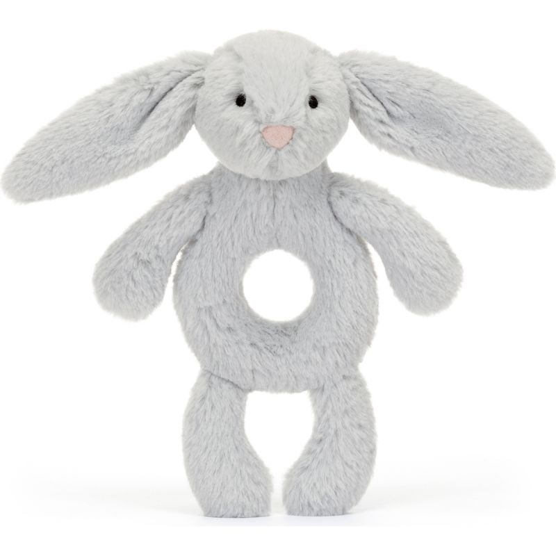 Hochet Bashful Lapin Silver (18 cm) Jellycat Produit 1 grande taille