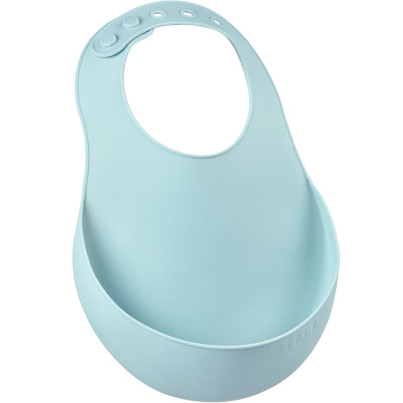 Bavoir en silicone à poche airy green Béaba