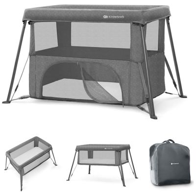Lit bébé 3 en 1 Cami Grey Kinderkraft