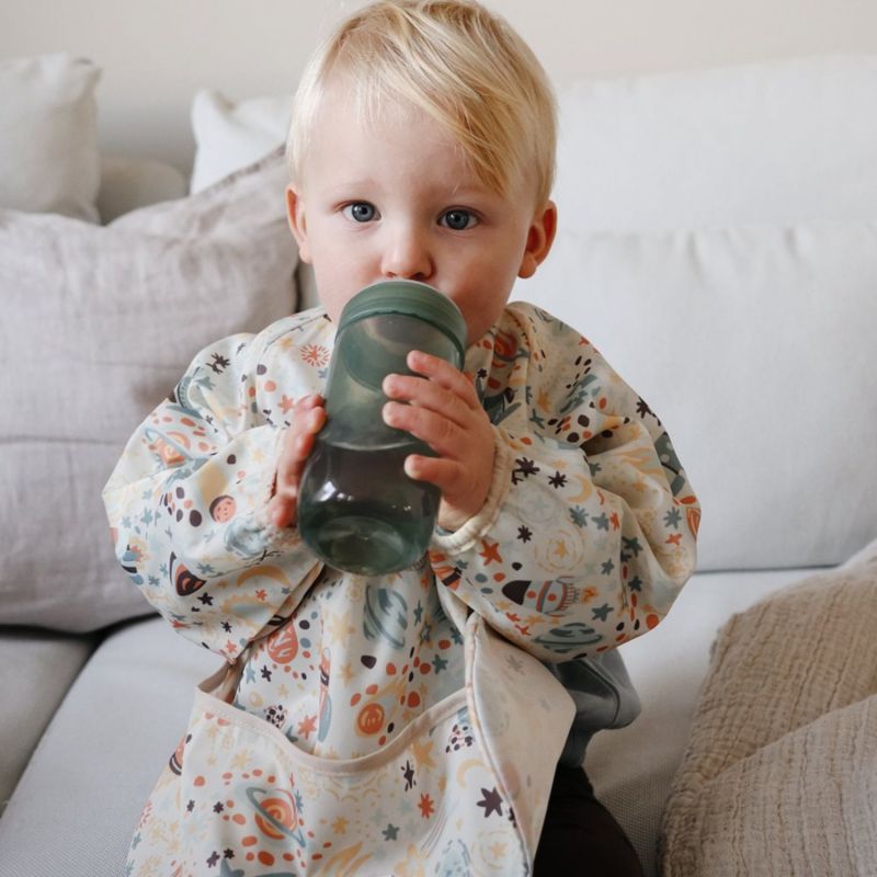 Bavoir à manches longues Space (6-24 mois) Mushie Ambiance 4