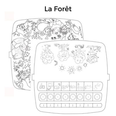 Recharge pour Coloritable Forêt (6 pièces)
