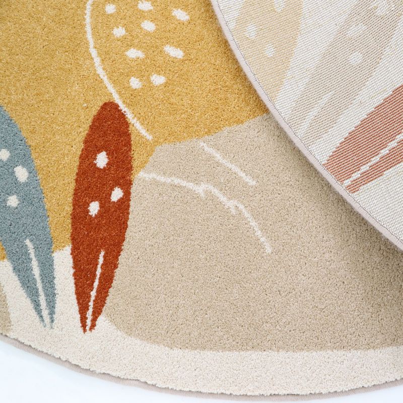 Tapis rond Jungle Sunrise (160 cm) Nattiot Produit 4