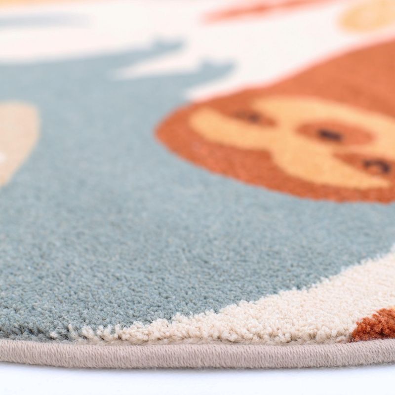 Tapis rond Jungle Sunrise (160 cm) Nattiot Produit 5