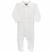 Pyjama léger tencel blanc (naissance : 52 cm)  par Cambrass