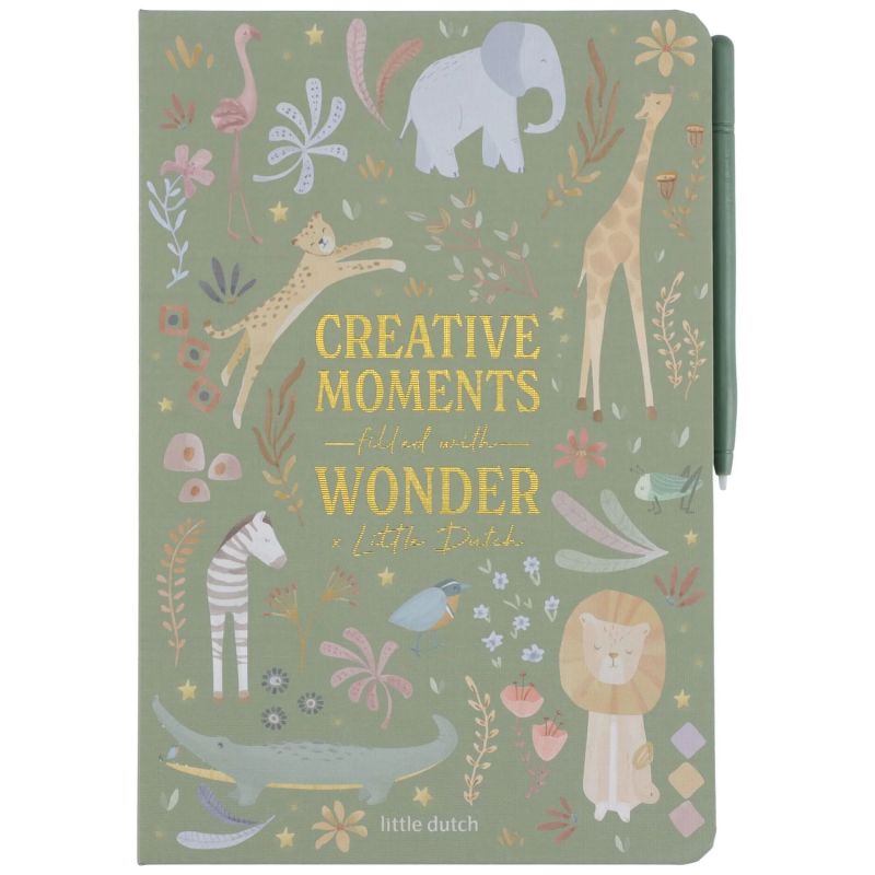 Tablette à dessin Safari Friends Vert Little Dutch Produit 1