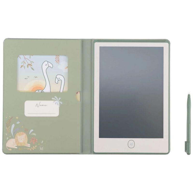 Tablette à dessin Safari Friends Vert Little Dutch Produit 2