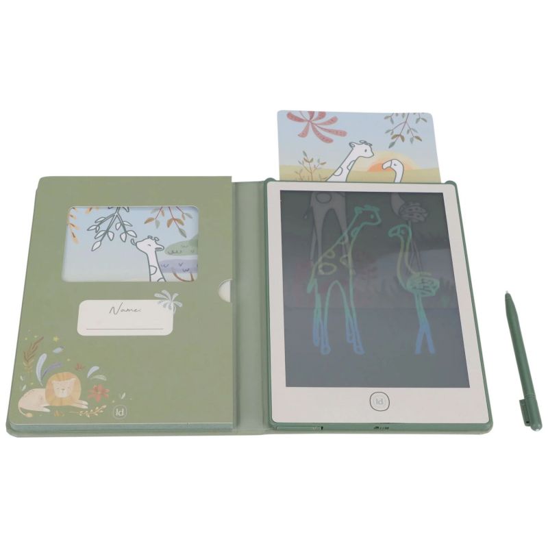 Tablette à dessin Safari Friends Vert Little Dutch Produit 3