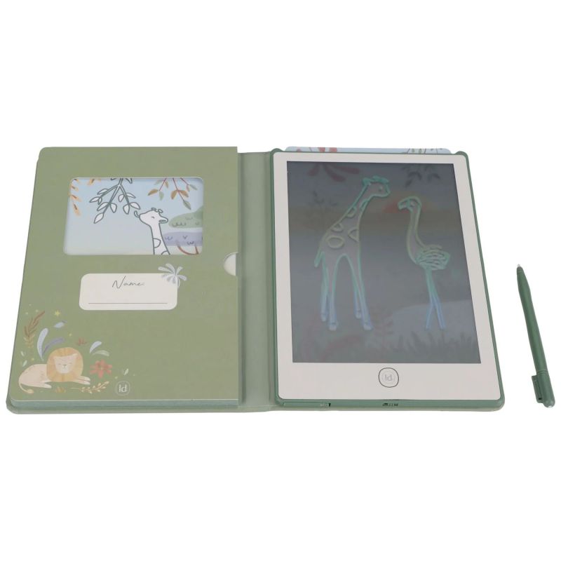 Tablette à dessin Safari Friends Vert Little Dutch Produit 4