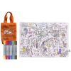 Set de table à colorier lavable et réutilisable Ferme avec 10 feutres Eatsleepdoodle Produit 1