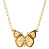 Collier Papillon (Plaqué or 18 carats) Mava Produit 1